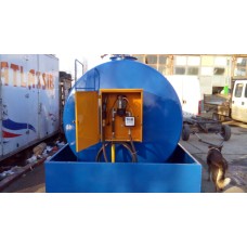 BAZIN MOTORINA 9000 LITRI SECOND HAND CU POMPA PROFESIONALA PIUSI 220V